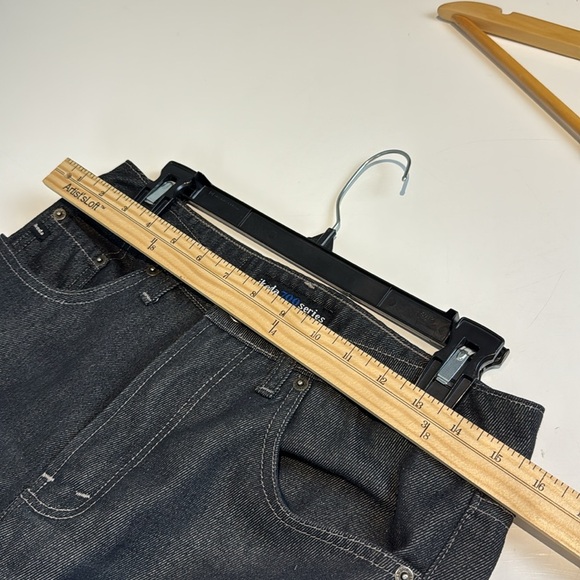 Ikeda 700 Series Black Denim Jeans Size 31 - Picture 6 of 9